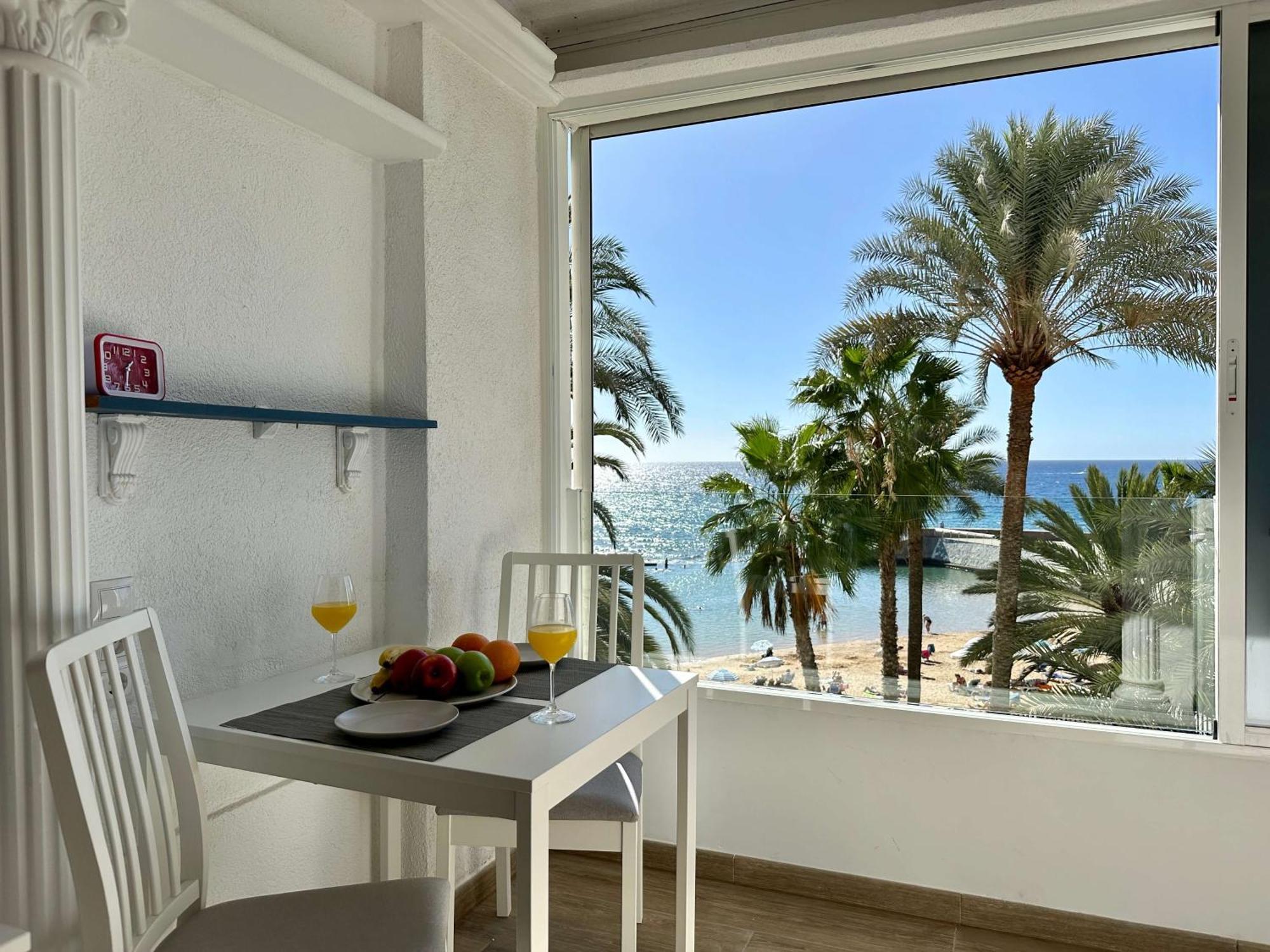Studios für 2 Personen am Strand Arguineguin Exterior foto